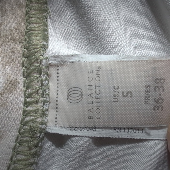 Balance Collection Activewear  Leggings Beetle Green Tie Dye Womens Small - Picture 4 of 6